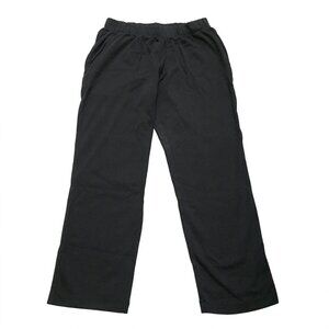 Land's End Black Jogger Sport Knit Straight Leg XS
